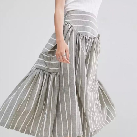 ASOS Midi Skirt with Oversized Pockets - Picture 4 of 4